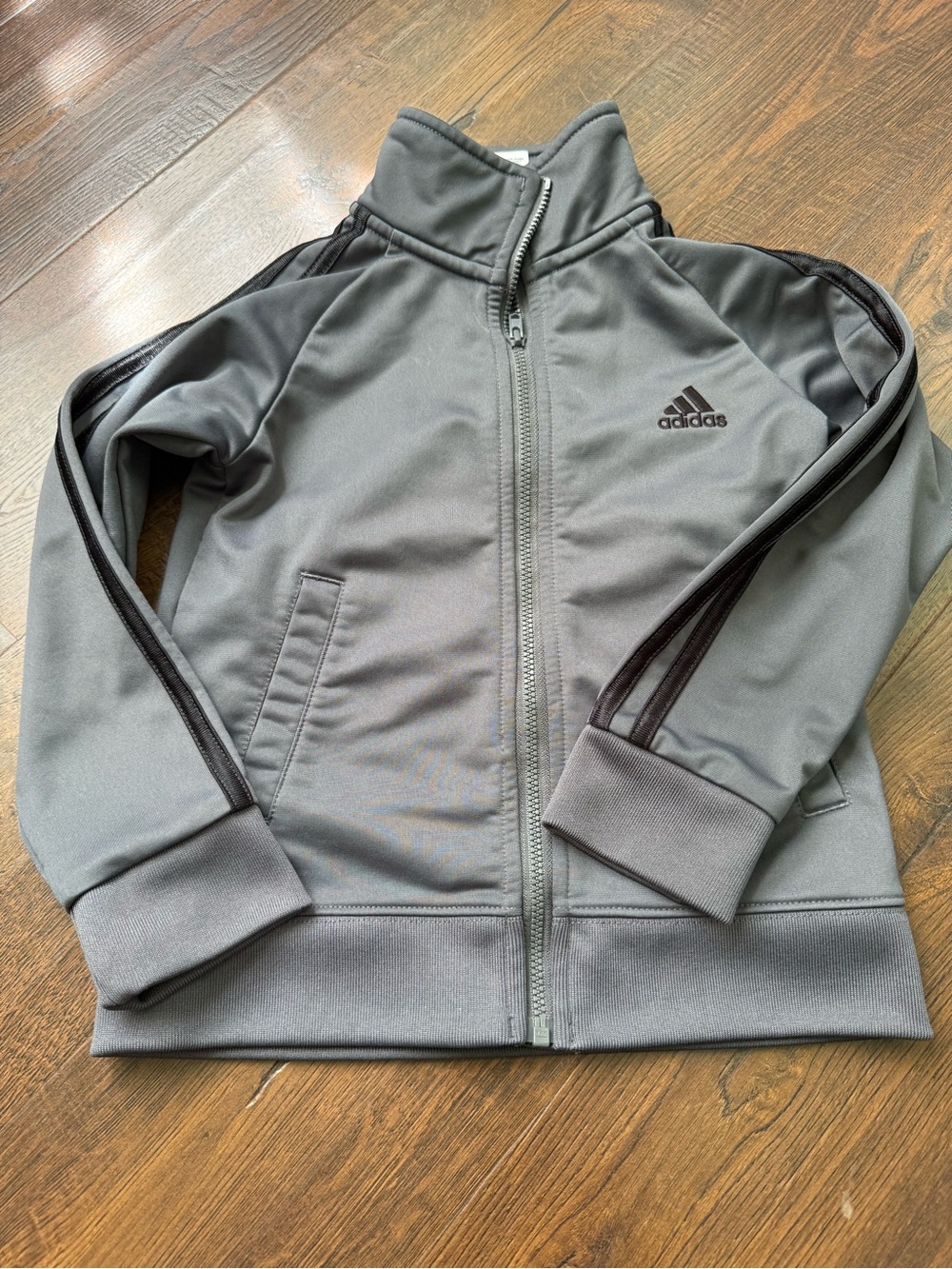 Boys adidas zip up track jacket